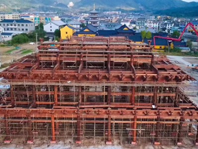 在布局中傳承金華歷史文脈，在傳承中發展古建筑布局