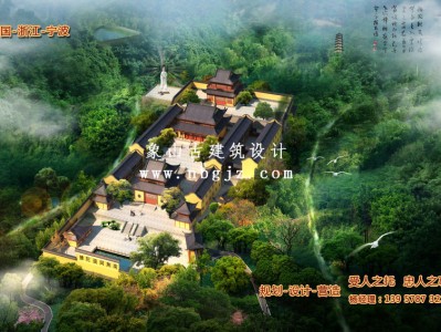 青龍寺總體建筑設計規劃