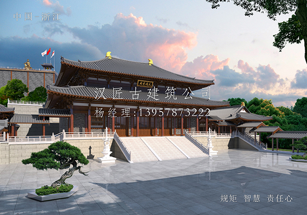 歷史與現(xiàn)代的交融，古建筑設(shè)計(jì)公司在寺院布局中的創(chuàng)新