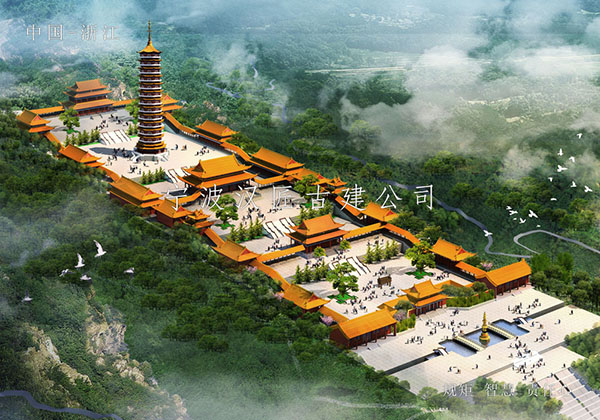 古建筑設計公司如何傳承與發展佛教寺廟建筑藝術