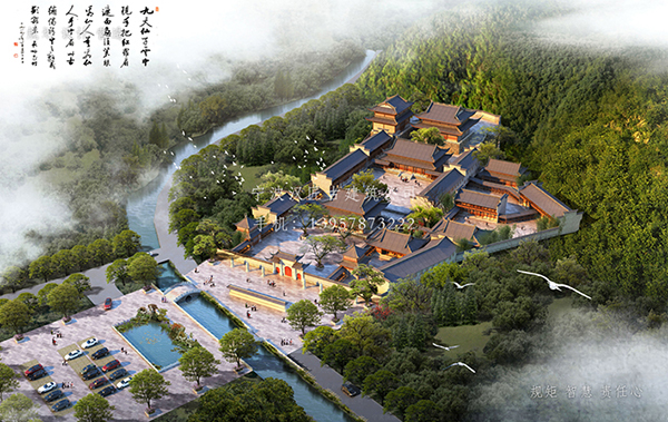 佛教寺廟古建筑的設計元素與符號的現代化應用